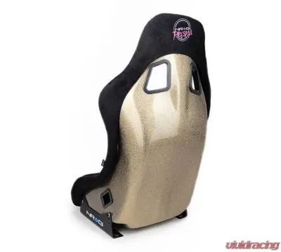 NRG Ultra Edition Bucket Seat Fiber Glass Medium Black - FRP-303BK-ULTRA