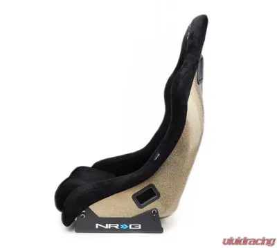 NRG Ultra Edition Bucket Seat Fiber Glass Medium Black - FRP-303BK-ULTRA