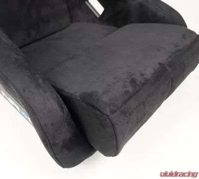 NRG Ultra Edition Bucket Seat Fiber Glass Medium Black - FRP-303BK-ULTRA