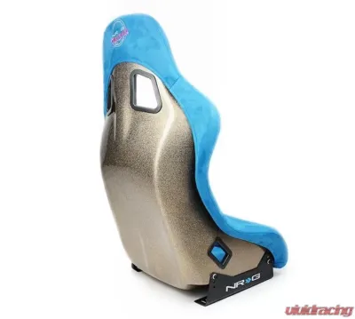 NRG Ultra Edition Bucket Seat Fiber Glass Medium Blue - FRP-303BL-ULTRA