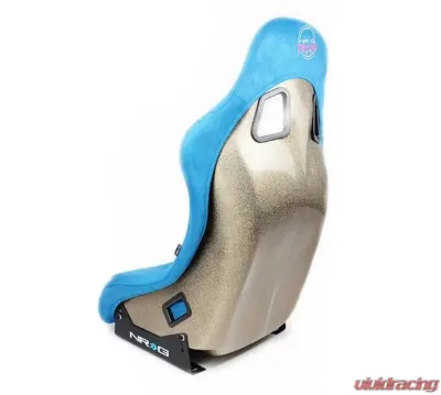 NRG Ultra Edition Bucket Seat Fiber Glass Medium Blue - FRP-303BL-ULTRA