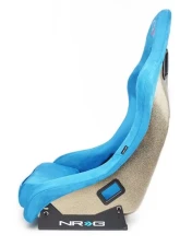 NRG Ultra Edition Bucket Seat Fiber Glass Medium Blue                                     - FRP-303BL-ULTRA - Image 6