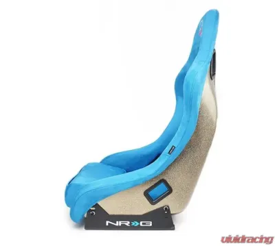 NRG Ultra Edition Bucket Seat Fiber Glass Medium Blue - FRP-303BL-ULTRA
