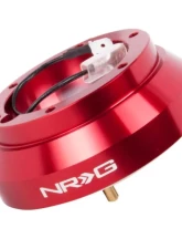 NRG Short Steering Wheel Adaptor Hub Red Nissan 240 | Nissan Skyline                                     - SRK-140H-RD - Image 3