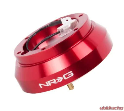 NRG Short Steering Wheel Adaptor Hub Red Nissan 240 | Nissan Skyline - SRK-140H-RD