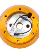 NRG Short Steering Wheel Adaptor Hub Rose Gold Nissan 240 | Nissan Skyline                                     - SRK-140H-RG - Image 2