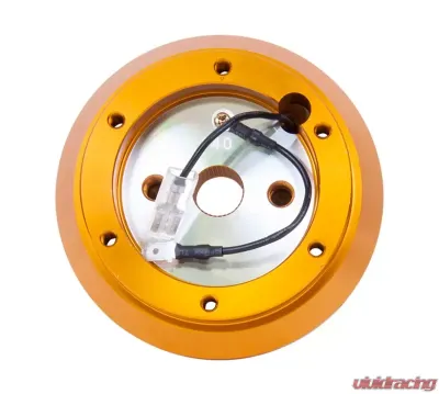 NRG Short Steering Wheel Adaptor Hub Rose Gold Nissan 240 | Nissan Skyline - SRK-140H-RG