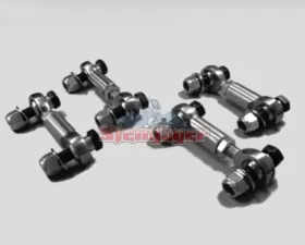 Steinjager End Links For Front and Rear Sway Bars Chrome Moly Rod Ends Chevrolet Corvette C5 1997-2004