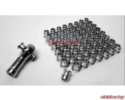 Steinjager 64 Pack HMBZC-16-12 High Misalignment Insert Plated Steel 1 inch x 0.75 - J0014186