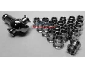 Steinjager 20 Pack HMBZC-M12-M10 High Misalignment Insert Plated Steel 12mm x 10mm