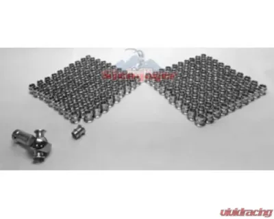 Steinjager 200 Pack HMBZC-12-8 High Misalignment Insert Plated Steel 0.75 x 0.5 - J0014211