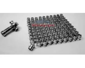 Steinjager 100 Pack HMBZC-6-5 High Misalignment Insert Plated Steel 0.375 x 0.3125