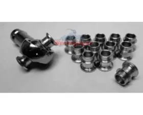 Steinjager 12 Pack HMBZC-14-10 High Misalignment Insert Plated Steel 0.875 x 0.625