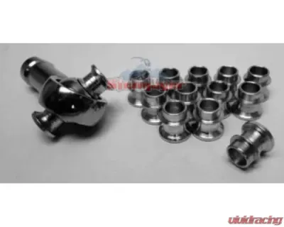 Steinjager 12 Pack HMBZC-14-10 High Misalignment Insert Plated Steel 0.875 x 0.625 - J0014242