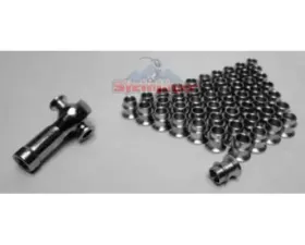 Steinjager 50 Pack HMBZC-M8-M6 High Misalignment Insert Plated Steel 8mm x 6mm