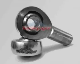 Steinjager 1 Pack SJ-MXM-16 1 inch -12 RH x 1.0 inch Bore 4130 Chrome Moly Spherical Rod Ends Bearing Bright Chrome Finish