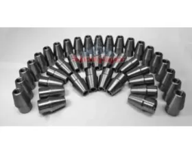 Steinjager 40 Pack WTF-8L-0.744 0.5-20 LH 4130 Chrome Moly Weldable Thread Bung Fits 0.875 OD x 0.058 with Tubing