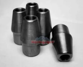 Steinjager 5 Pack WTF-8L-0.819 0.5-20 LH 4130 Chrome Moly Weldable Thread Bung Fits 1.000 OD x 0.083 with Tubing
