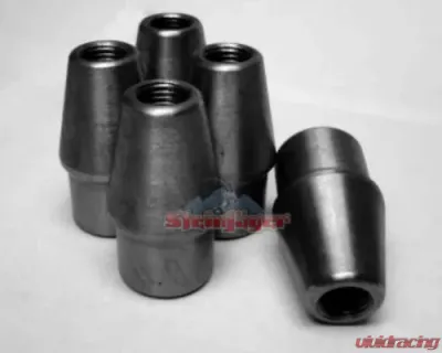 Steinjager 5 Pack WTF-10L-1.120 0.625-18 LH 4130 Chrome Moly Weldable Thread Bung Fits 1.375 OD x 0.120 with Tubing - J0015365