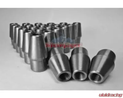 Steinjager 24 Pack WTF-14L-0.985 0.875-14 LH 4130 Chrome Moly Weldable Thread Bung Fits 1.750 OD x 0.375 with Tubing - J0015396