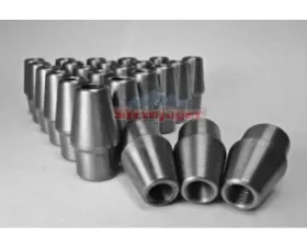 Steinjager 24 Pack WTF-14L-1.245 0.875-14 LH 4130 Chrome Moly Weldable Thread Bung Fits 1.750 OD x 0.250 with Tubing