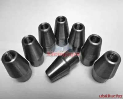 Steinjager 8 Pack WTF-14R-1.495 0.875-14 RH 4130 Chrome Moly Weldable Thread Bung Fits 1.750 OD x 0.120 with Tubing - J0015409