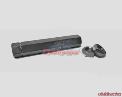 Steinjager Tie Rod Adjuster Sleeve Kit Silver Powder Coat Chevrolet Camaro 1982-1992 - J0024046