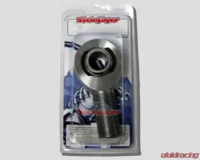 Steinjager 1 Pack SJ-MXM-6 0.375-24 RH x 0.375 Bore 4130 Chrome Moly Spherical Rod Ends Bearing Bright Chrome Finish - J0028981