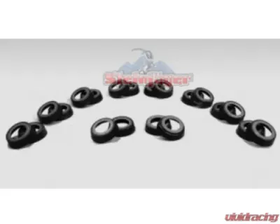 Steinjager 20 Pack of 0.25 inch Face Seal Style Rubber Boots Enough for 10 Rod Ends - J0029716