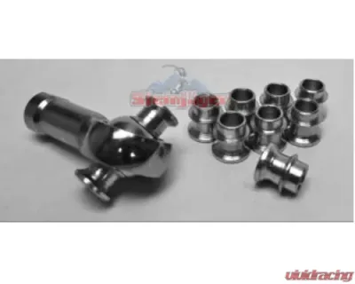 Steinjager 8 Pack HMBZC-16-10-A High Misalignment Insert Plated Steel 1 inch x 0.625 2.625 Width - J0040972