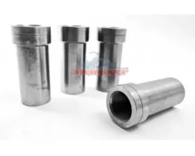 Steinjager 4 Pack WTFS-20R-1.495 1.25 inch - 12 RH 4130 Chrome Moly Weldable Thread Bung Straight Cut Fits 1.750 OD x 0.120 with Tubing