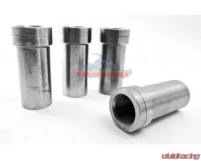 Steinjager 4 Pack WTFS-20R-1.495 1.25 inch - 12 RH 4130 Chrome Moly Weldable Thread Bung Straight Cut Fits 1.750 OD x 0.120 with Tubing - J0040981