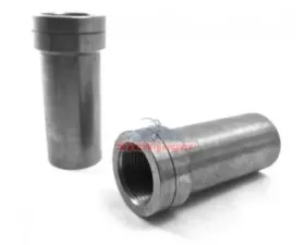 Steinjager 2 Pack WTFS-20L-1.495 1.25 inch - 12 LH 4130 Chrome Moly Weldable Thread Bung Straight Cut Fits 1.750 OD x 0.120 with Tubing