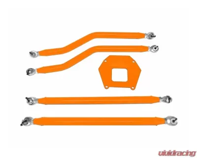 Steinjager Rear Radius Arm High Clearance Kit Powder Coated in Fluorescent Orange Polaris RZR XP 1000 | RS1 2013-2016 - J0047264