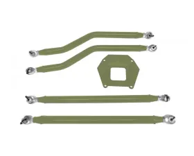 Steinjager Rear Radius Arm High Clearance Kit Powder Coated in Locas Green Polaris RZR XP 1000 | RS1 2013-2016