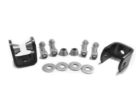 Steinjager Drop Clevis Kits (Without End Links) Sway Bar End Links 5/8 Bore Clevises are Zinc Plated Includes Misalignment Spacers Includes 2 Clevises
