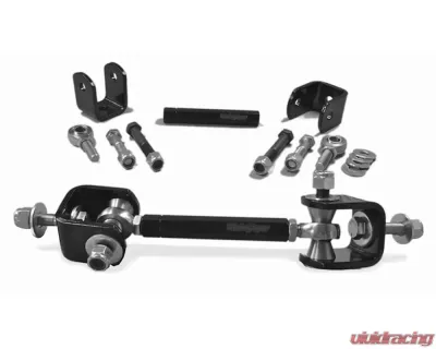 Steinjager Drop Clevises Included Sway Bar End Links 3/8-24 7.75 Inches Long Steel Housing, PTFE Race Heims Powder Coated Steel Tube - J0015519