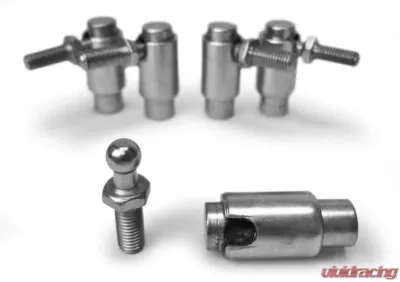 Steinjager Quick Disconnect Plated Steel Cable Ball Joints 1/4-28 5 Pack - J0012068