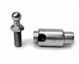 Steinjager Quick Disconnect Plated Steel Cable Ball Joints 10-32 RH 1 Pack