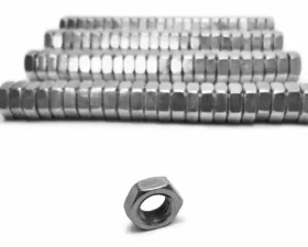Steinjager Nuts Bulk Jam Fasteners, Bulk 1.25-12 LH 96 Pack Grade 5 Plated Zinc Silver