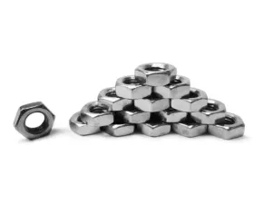Steinjager Nuts Bulk Jam Fasteners, Bulk 1.25-12 RH 16 Pack Grade 5 Plated Zinc Yellow