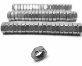 Steinjager Nuts Bulk Jam Fasteners, Bulk 1.50-12 RH 60 Pack Grade 5 Plated Zinc Yellow