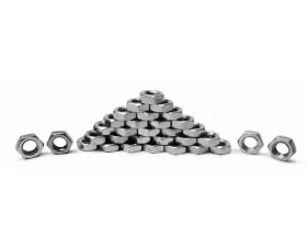 Steinjager Nuts Bulk Jam Fasteners, Bulk 1-14 RH 32 Pack Grade 2 Plated Zinc Yellow