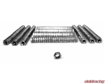 Steinjager Nuts Bulk Jam Fasteners, Bulk 1/2-20 LH 350 Pack Grade 2 Plated Zinc Silver - J0014275