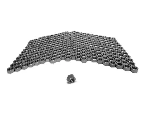 Steinjager Nuts Bulk Full Fasteners, Bulk 1/4-28 LH 500 Pack Grade 2 Plated Zinc Yellow