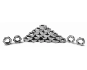 Steinjager Nuts Bulk Jam Fasteners, Bulk 3/4-16 LH 25 Pack Grade 2 Plated Zinc Yellow