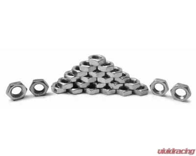 Steinjager Nuts Bulk Jam Fasteners, Bulk 3/4-16 LH 25 Pack Grade 5 Plated Zinc Silver - J0014317