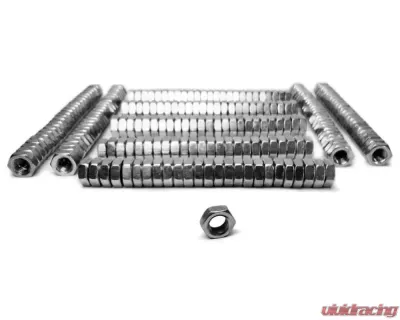 Steinjager Nuts Bulk Jam Fasteners, Bulk 3/8-24 RH 225 Pack Grade 2 Plated Zinc Yellow - J0014340