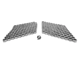 Steinjager Nuts Bulk Full Fasteners, Bulk 5/8-18 RH 200 Pack Grade 5 Plated Zinc Yellow