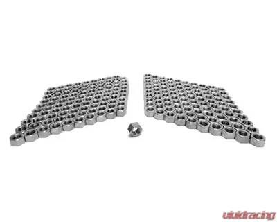 Steinjager Nuts Bulk Full Fasteners, Bulk 5/8-18 RH 200 Pack Grade 5 Plated Zinc Yellow - J0014370